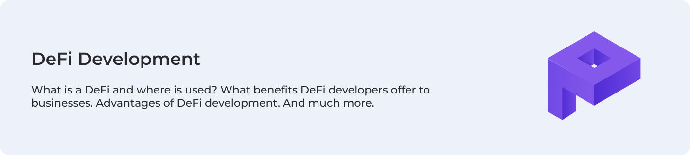 About DeFi Development