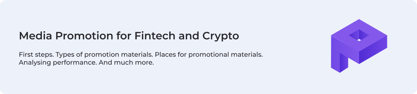 About Media Promotion for Fintech and Crypto