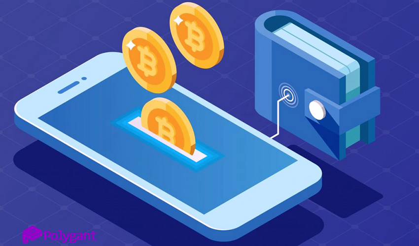How a mobile crypto wallet works