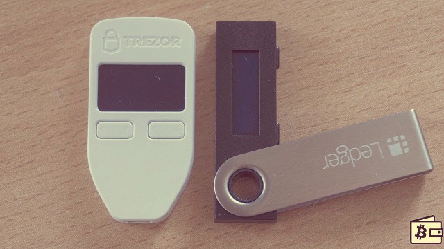 Trezor and Ledger Nano S wallets